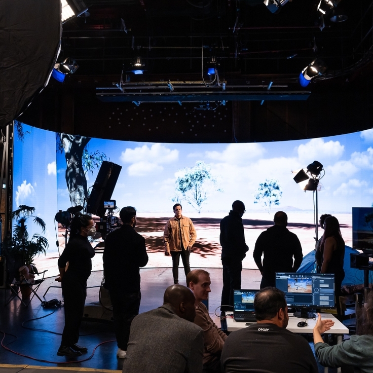 Hero Shot - LED Wall at NFTS